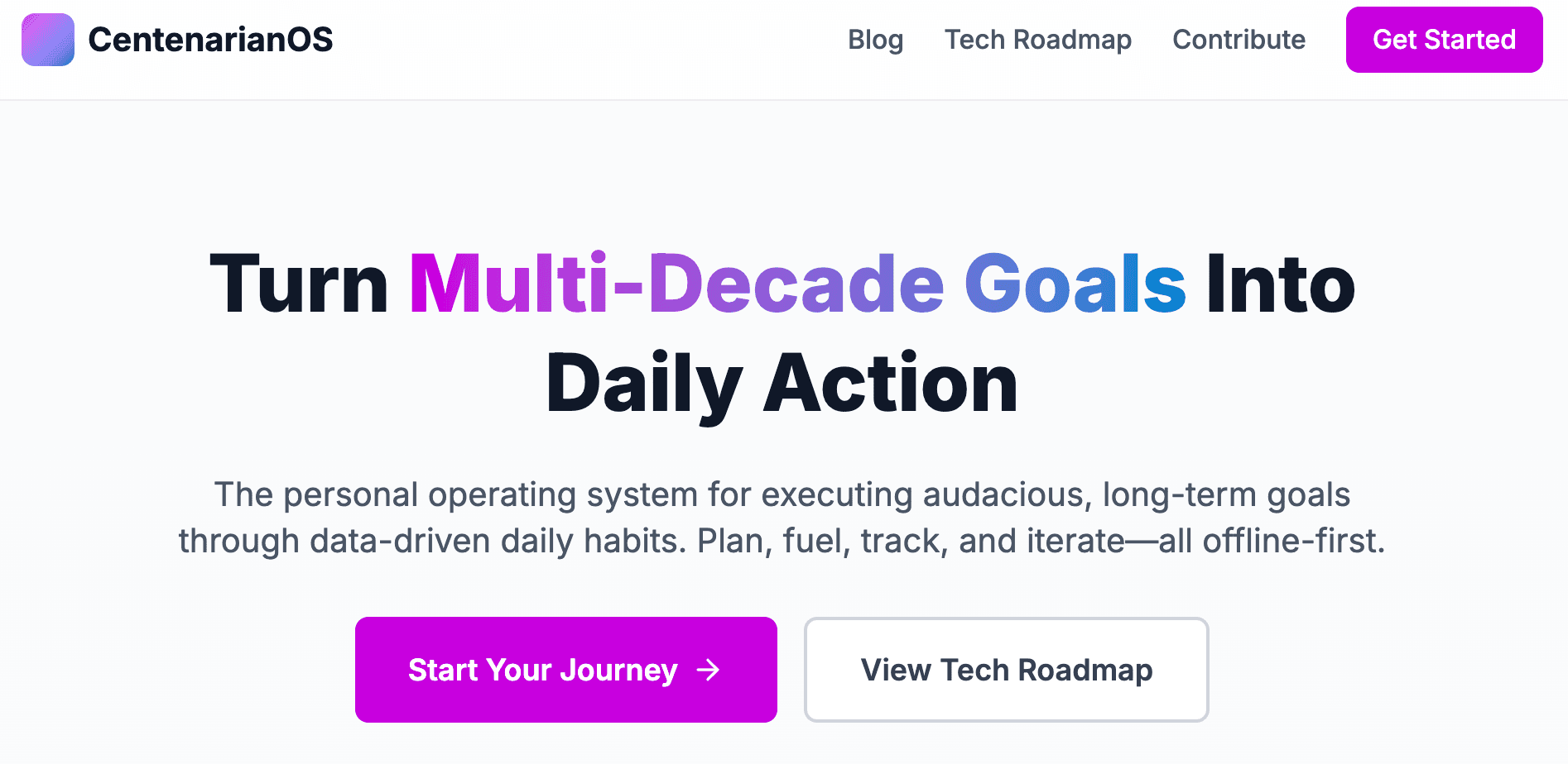 Building the Centenarian OS: A Digital Architecture for a 100-Year Life